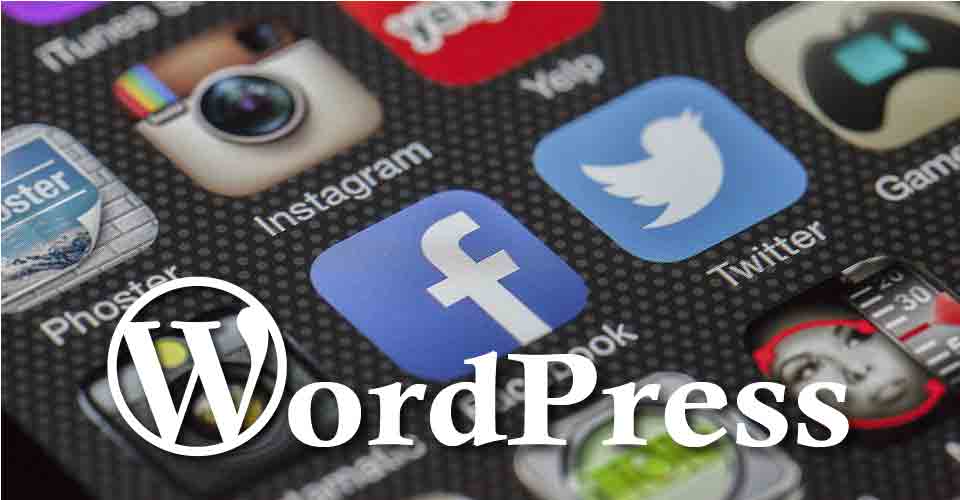 WordPress - Social Media Inhalte teilen